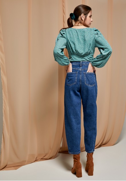 Jeans παντελόνι slouchy